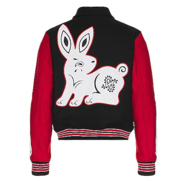 AMRI Lunar New Year Bones bomber jacket