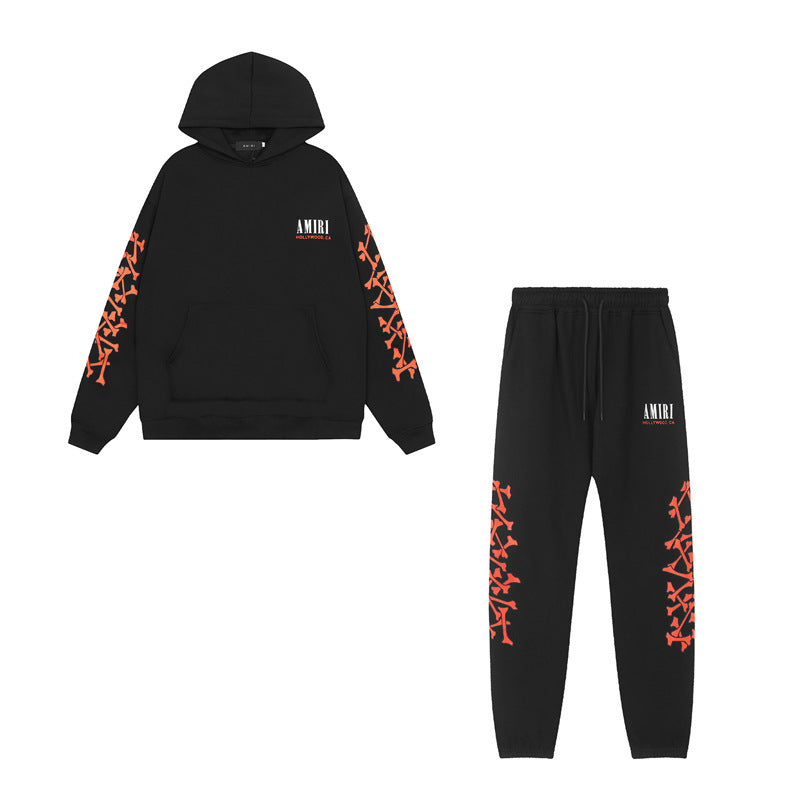 AMRI Printed cotton sweatpants