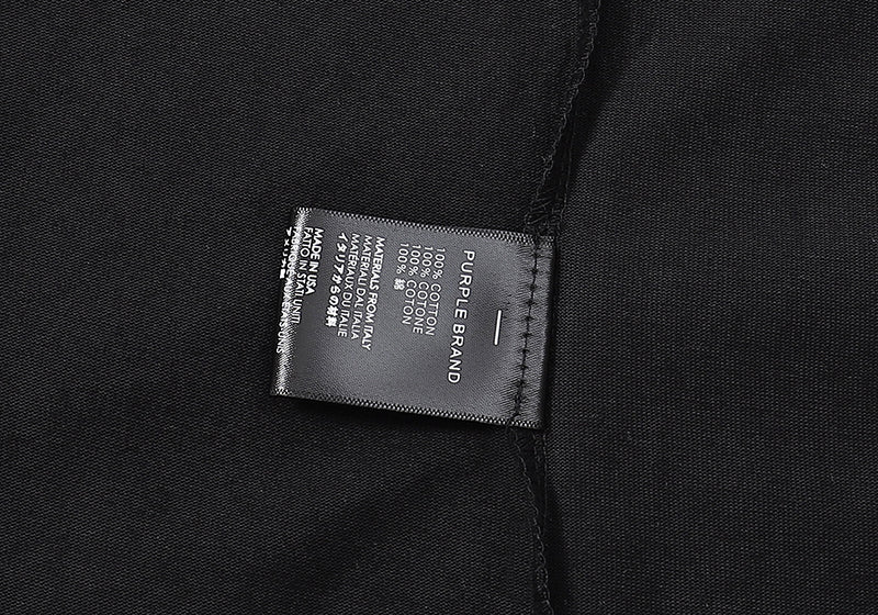 Purple Brand Thermal Lmaging Pattern Print T-Shirt